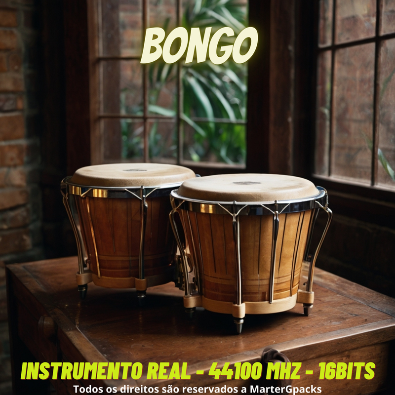Bongo Drum Samples — Authentic Live Recording