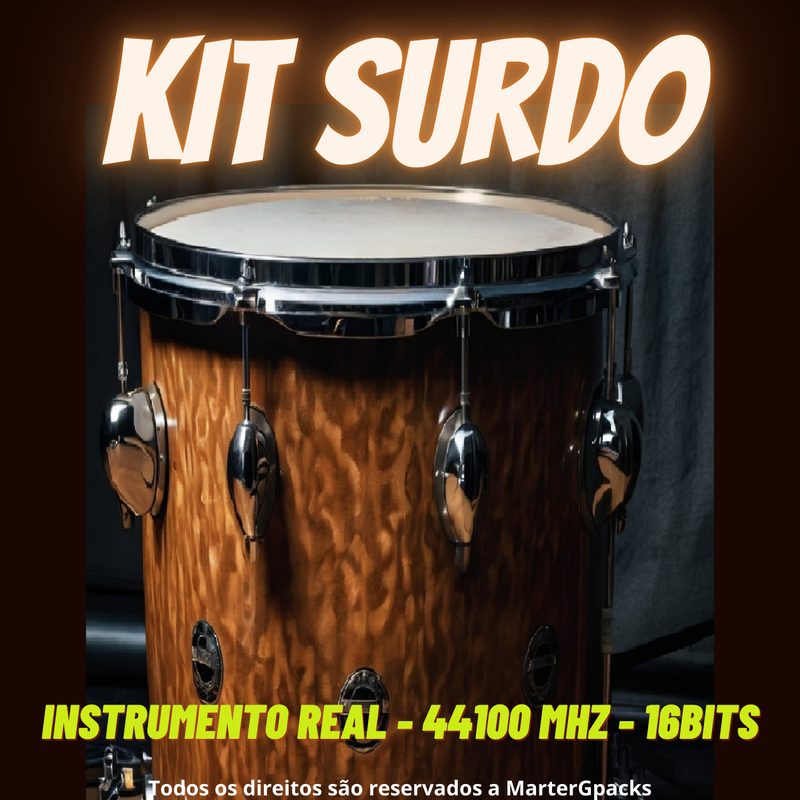 Surdo Drum Samples — Brazilian Samba Percussion