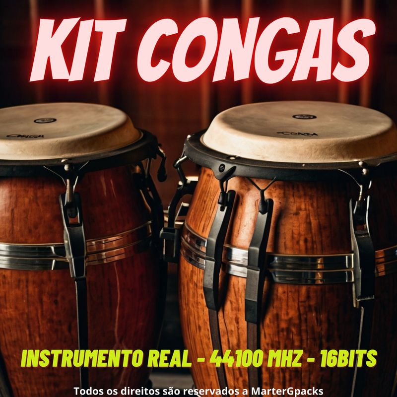 Conga Drum Samples — Authentic Live Recording
