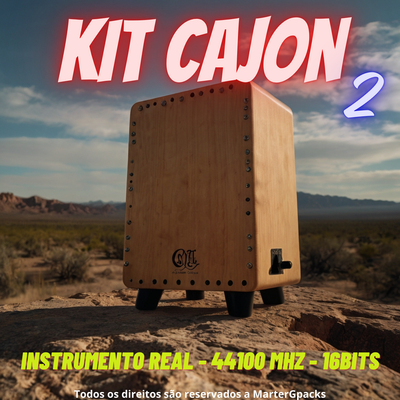 Cajon Drum Samples Vol.2 — Extended Pack