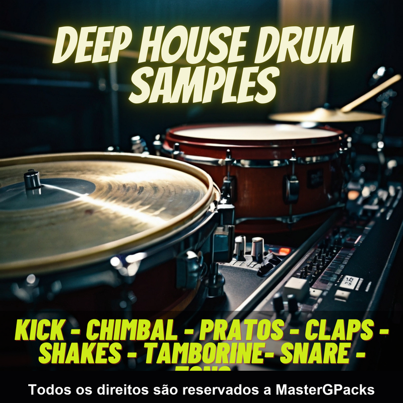 Deep House Drum Samples — Vintage Machine Pack