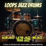 Jazz Drum Loops — Acoustic Live Recording