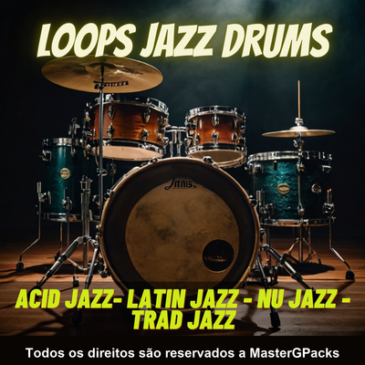 Jazz Drum Loops — Acoustic Live Recording