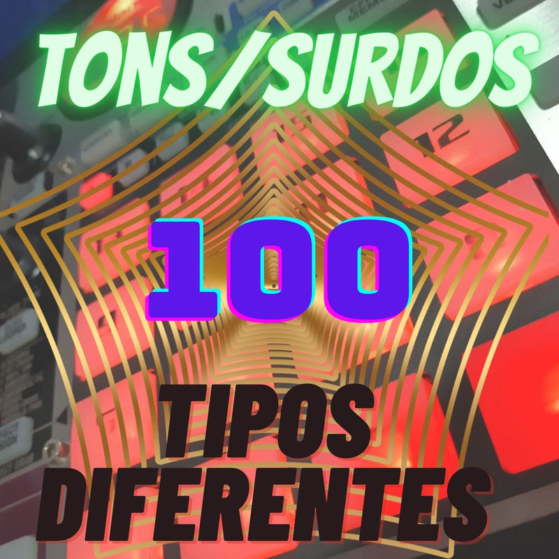 100 Tom & Surdo Samples — Vintage Drum Machines