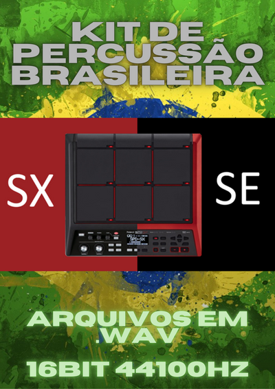 Brazilian Percussion Kit — 100+ Authentic Samples