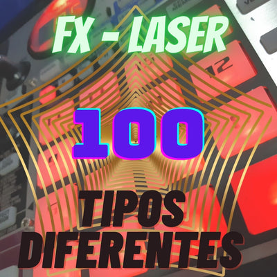 100 Laser FX Samples — Vintage Drum Machines & Synths